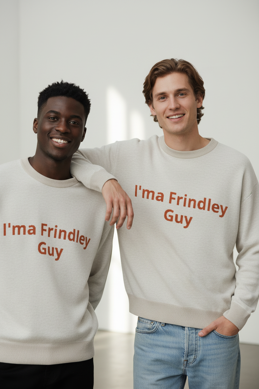 CozyCraft Relaxed Fit Knitted Crew Neck Sweater - Lightweight Breathable Layering Essential
